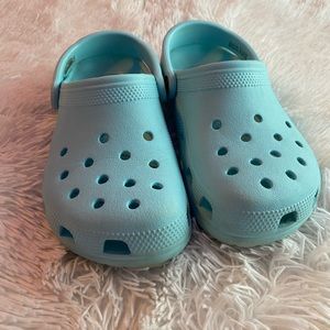 Blue Classic Crocs